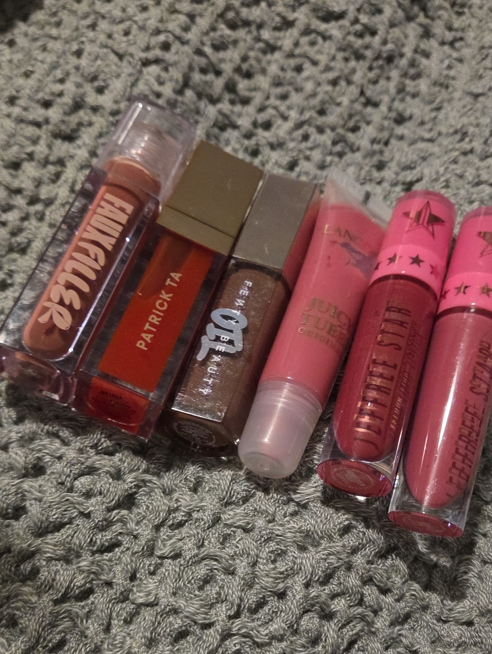 Jeffree Star & Assorted Lip Gloss Set in Pink, Nude and Brown Shades